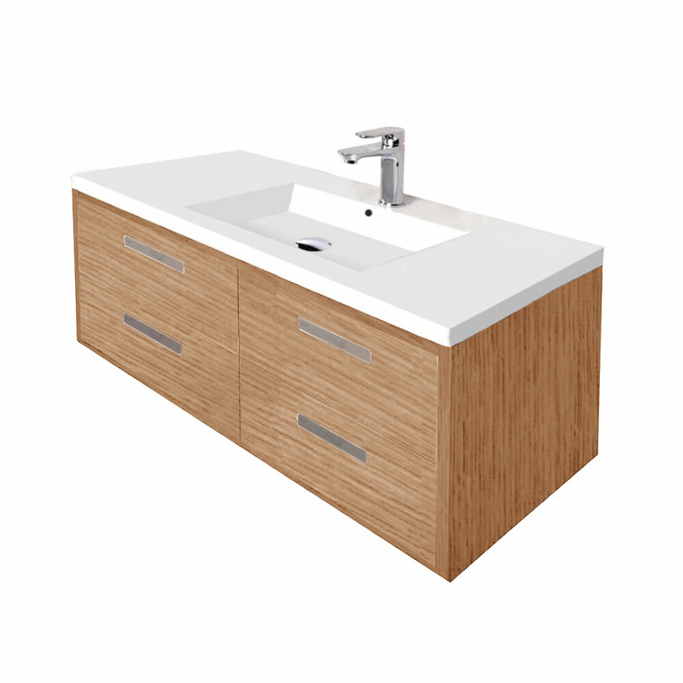 LACAVA Aquasei 39" Wall Mounted Single Bathroom Vanity Base Only | Wayfair
